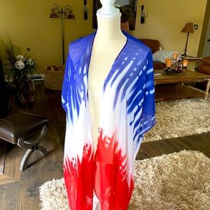 Red,White and Blue coverup.